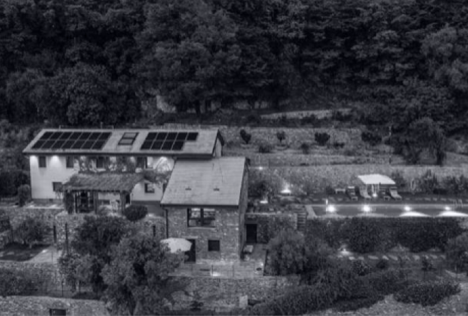 Cutting-edge technology in Rapallo recognized internationally as one of the leading homes on the market with green credentials.