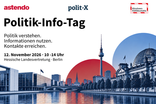 Politik-Info-Tag am 12. November 2026 in der Hessischen Landesvertretung Berlin