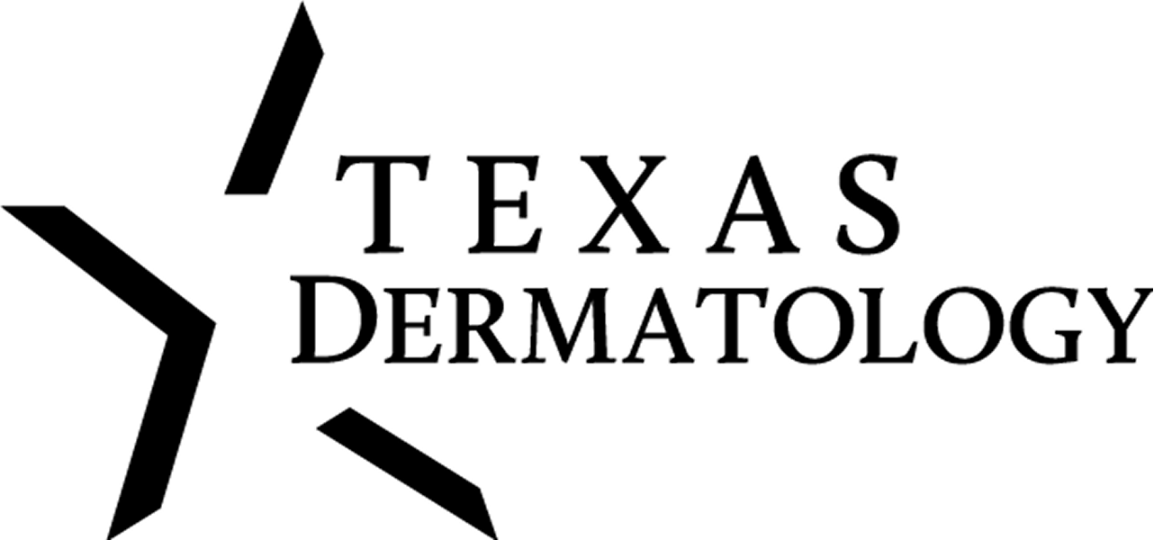 Texas Dermatology Logo in Black