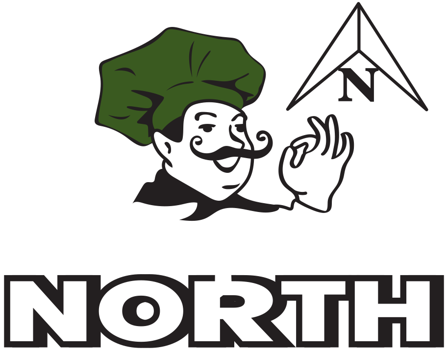 tasty pizza north logo in white