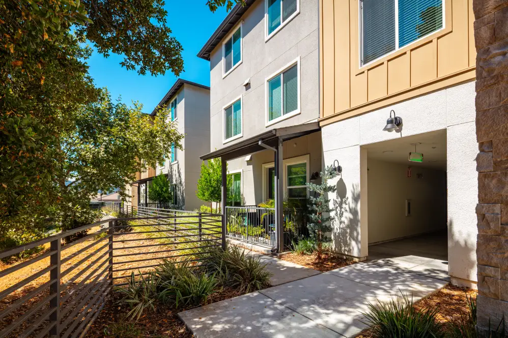 Exterior of unit