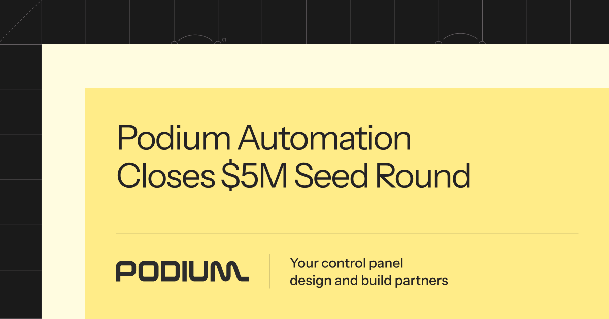 Podium Automation Closes $5M Seed Round