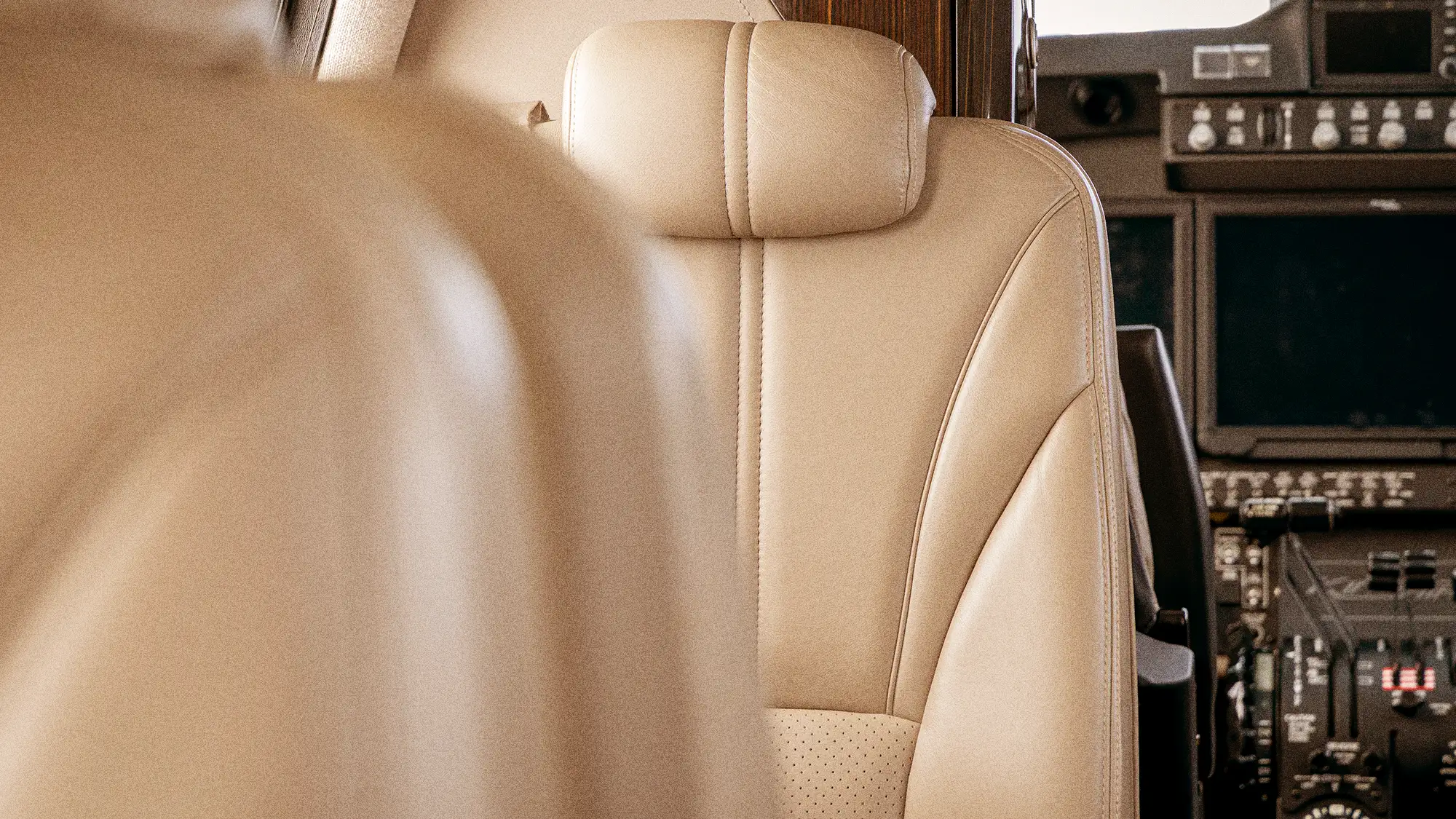 Private jet exterior, aircraft sales