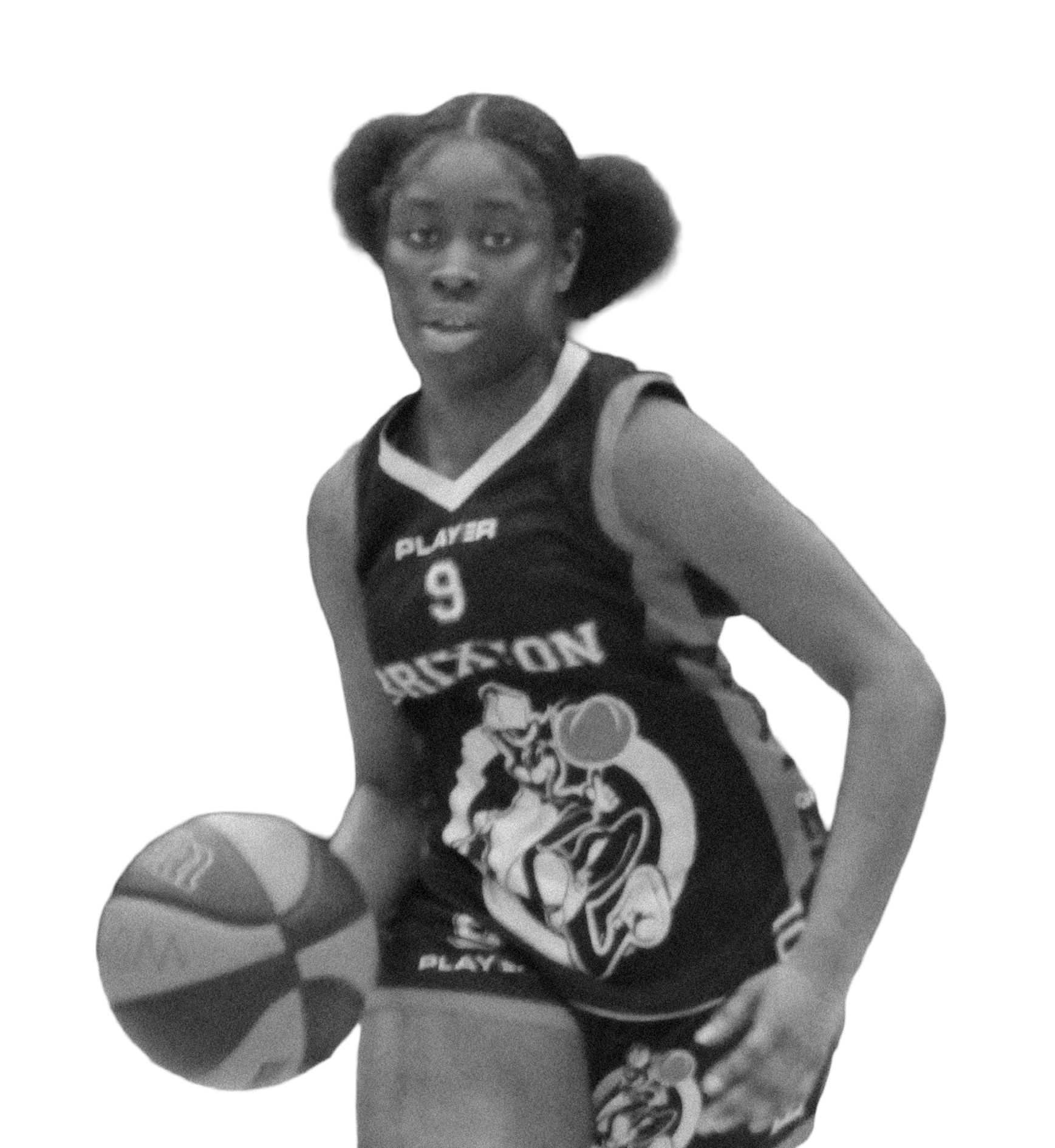 Brixton Topcats player dribbling downcourt
