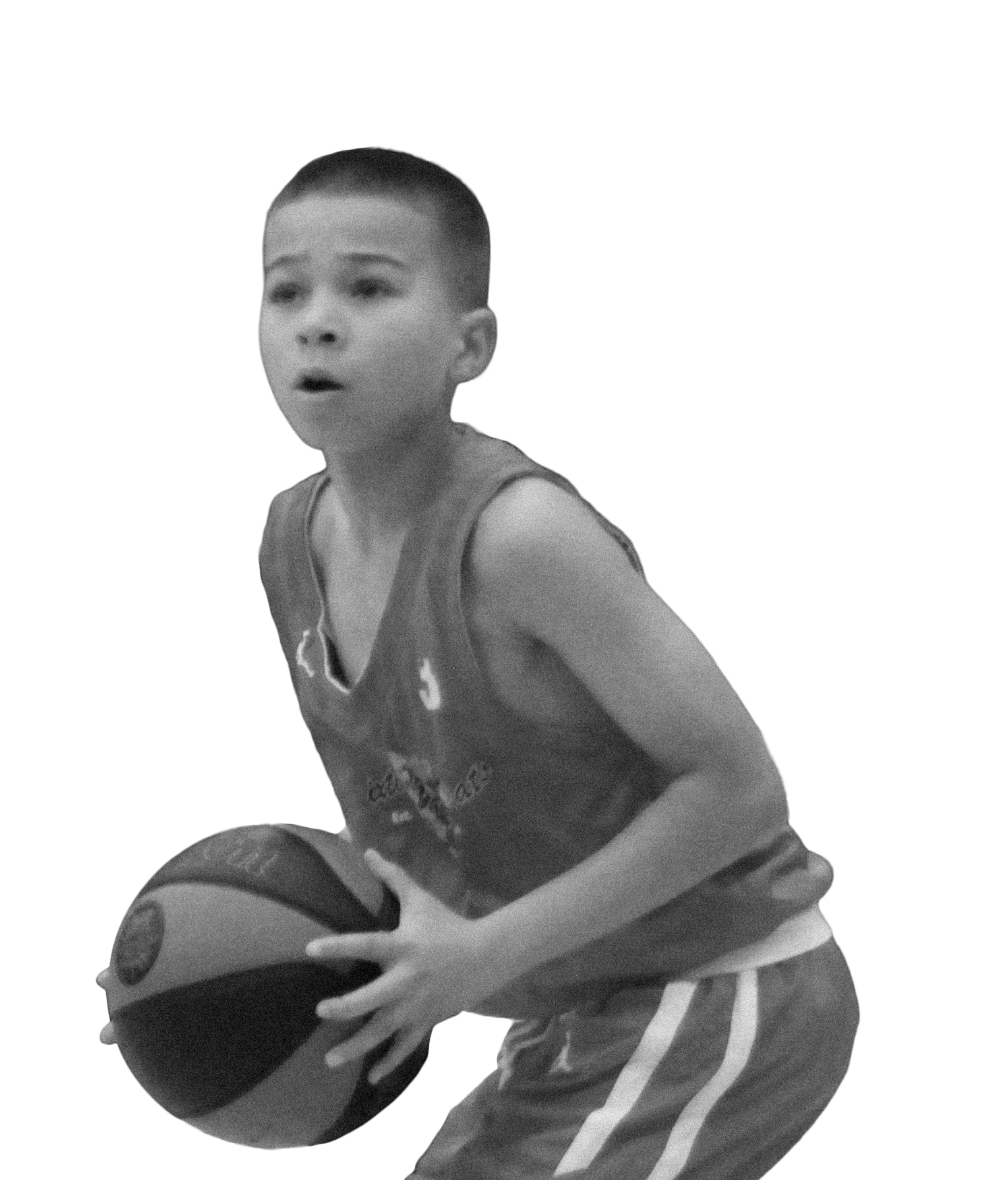 Young Brixton Topcats player dribbling the ball