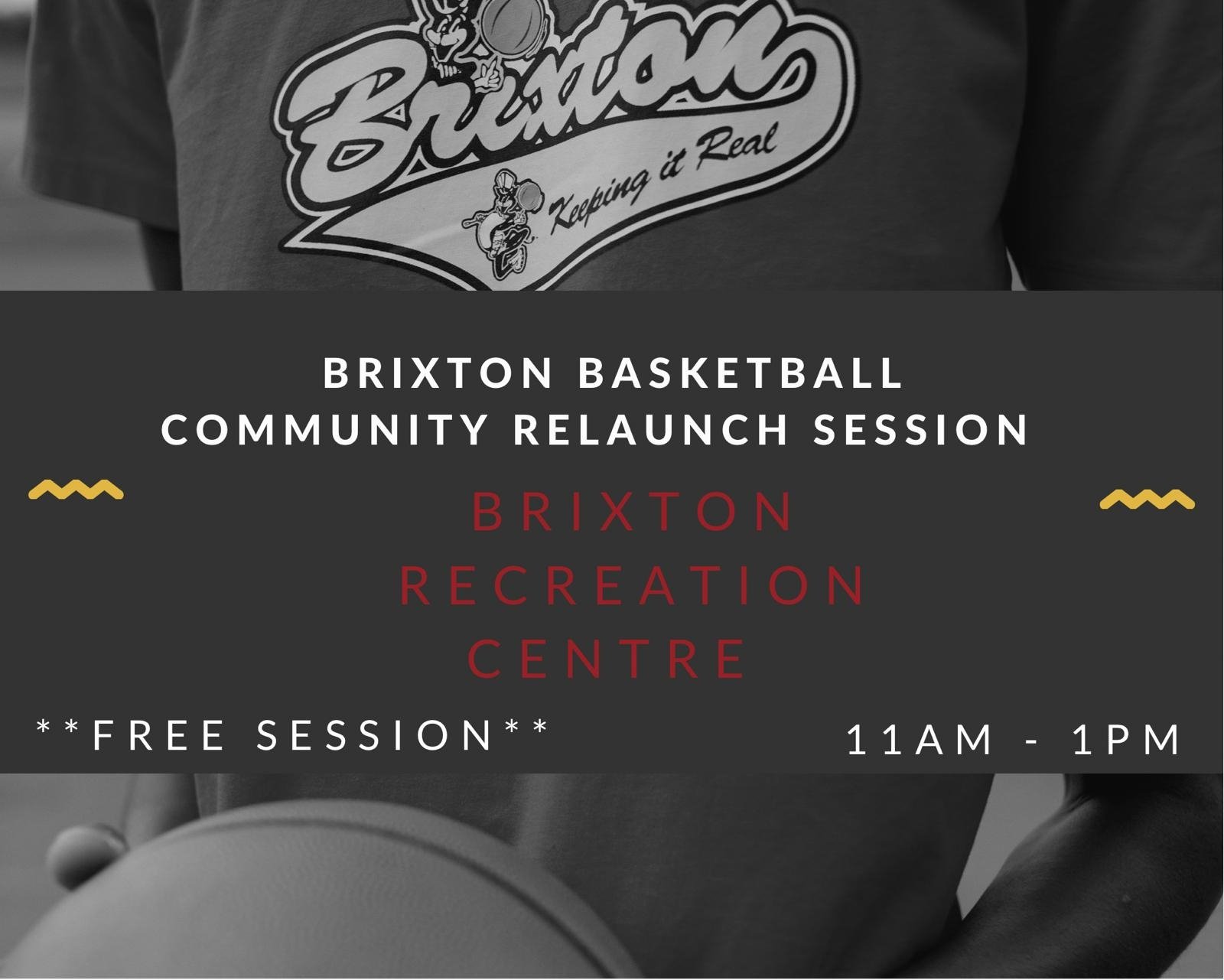 A community session at Brixton Recreation Centre, May 2021