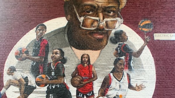 The Jimmy Rogers mural in Brixton