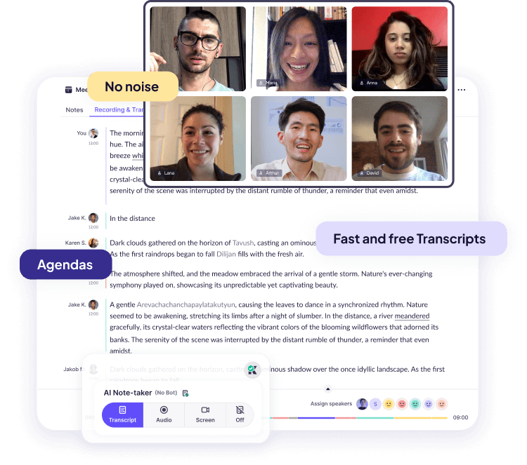 Krisp.ai dashboard summarizing a YouTube video