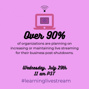 live streaming webinar virtual content grow business