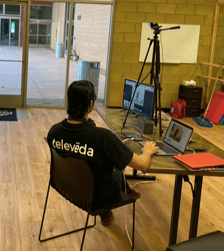 online class set up for senior citizens