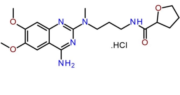 Alfuzosin Hydrochloride molecule
