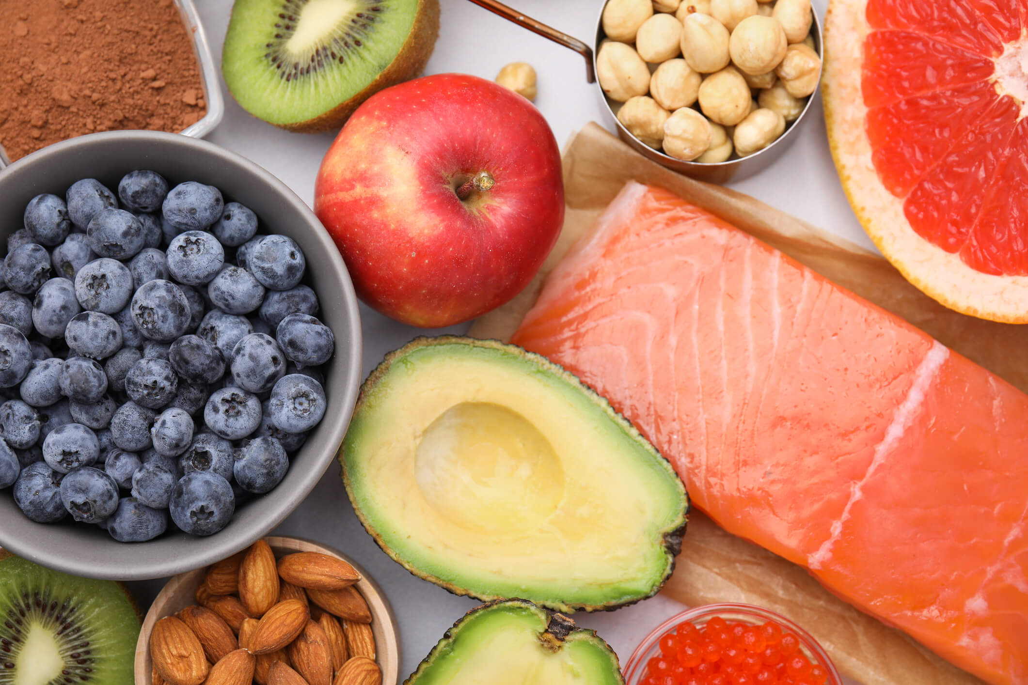 Gluten-free, casein-free whole foods