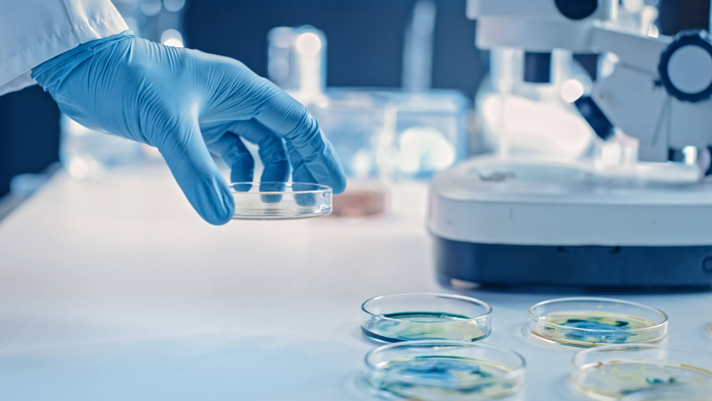 Laboratory analysis of a urine sample