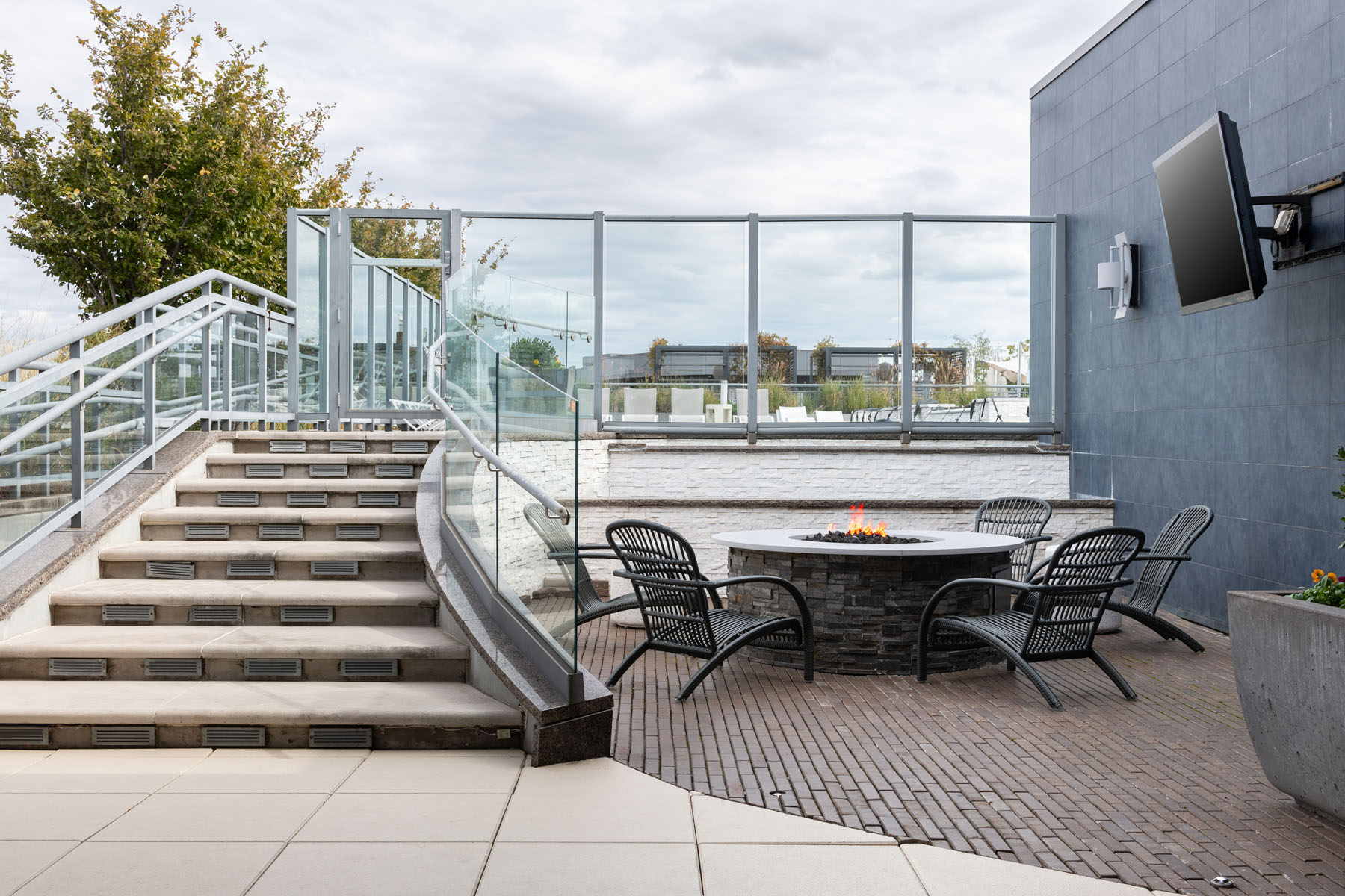 Rooftop Fire pit