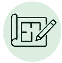Planning and design services icon
