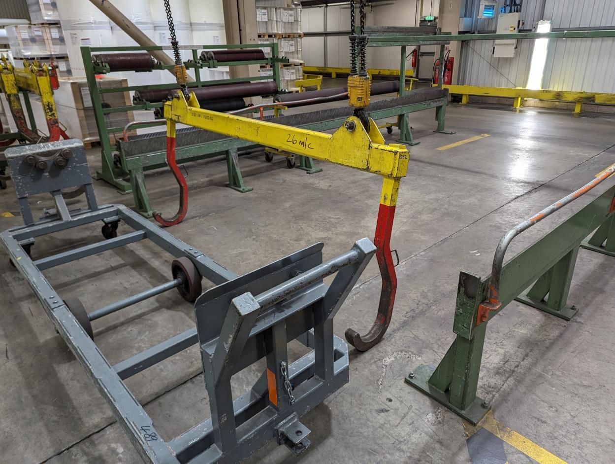 Used Atlas CW812 Duplex Center Surface Slitter | Margot Machinery