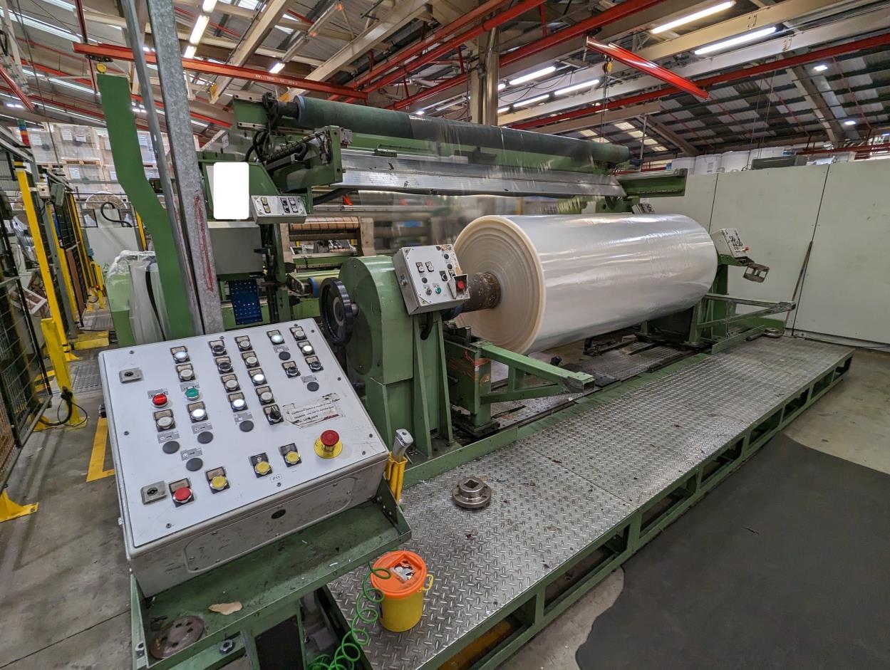 Used Atlas CW812 Duplex Center Surface Slitter | Margot Machinery
