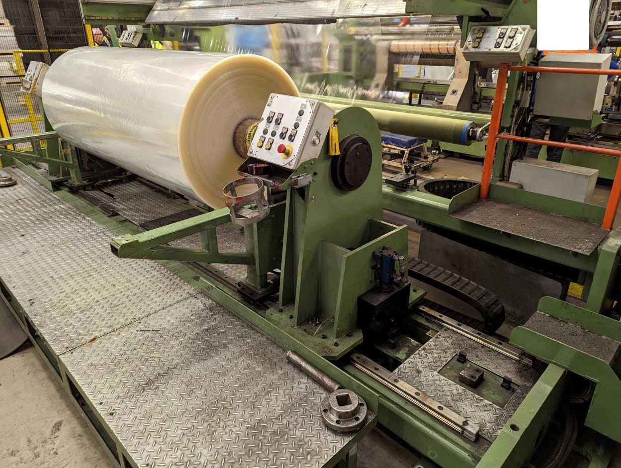 Used Atlas CW812 Duplex Center Surface Slitter | Margot Machinery