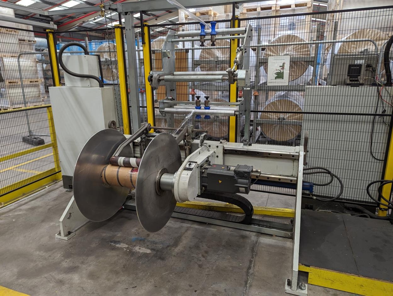 Used Atlas CW812 Duplex Center Surface Slitter | Margot Machinery