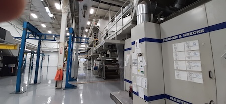Used Fischer & Krecke Flexpress 16S+Downstream Flexographic CI Press | Margot Machinery