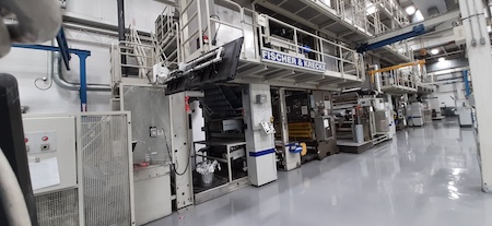 Used Fischer & Krecke Flexpress 16S+Downstream Flexographic CI Press | Margot Machinery
