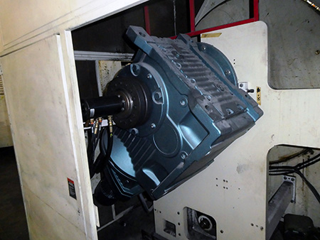 Used 82" PCMC Two-Position Phantom-Axis Turret Unwind | Margot Machinery