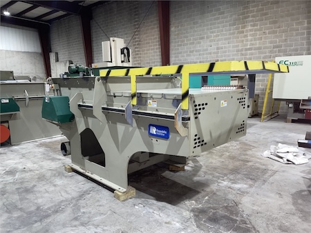Used Republic Machine model RM52-100-E-15-2-60D single shaft shredder | Margot Machinery