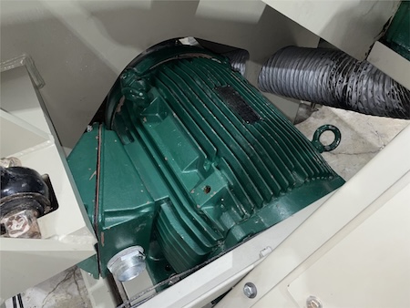 Used Republic Machine model RM52-100-E-15-2-60D single shaft shredder | Margot Machinery