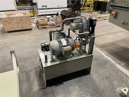 Used Republic Machine model RM52-100-E-15-2-60D single shaft shredder | Margot Machinery
