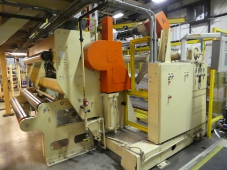 Used Black Clawson Turret Rewind