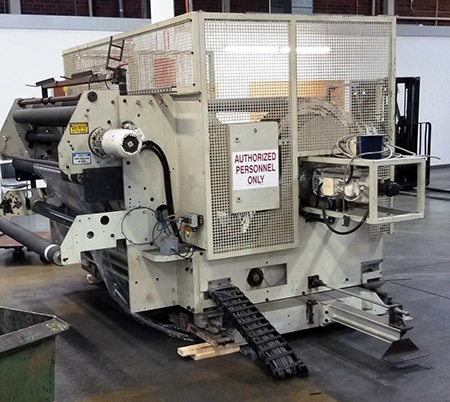 Used 67" Fischer & Krecke Turret Unwind | Margot Machinery