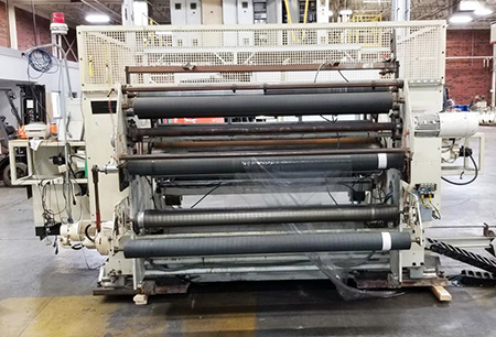 Used 67" Fischer & Krecke Turret Unwind | Margot Machinery