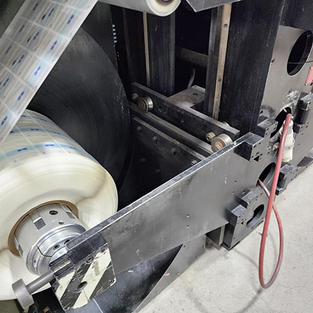 Used Rotoflex Model VIR400 Inspection Rewinder | Margot Machinery