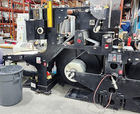 Used Rotoflex Model VIR400 Inspection Rewinder | Margot Machinery