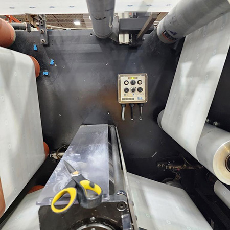 Used Rotoflex Model VIR400 Inspection Rewinder | Margot Machinery