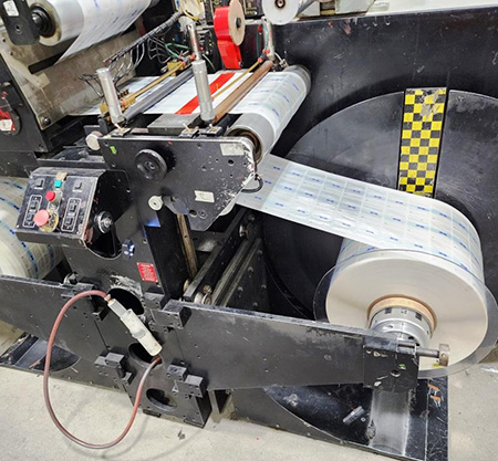 Used Rotoflex Model VIR400 Inspection Rewinder | Margot Machinery