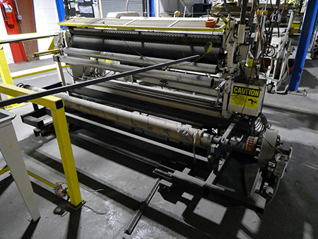 Used Davis Standard Blown Adhesive Bubble Line | Margot Machinery