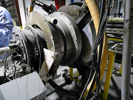 Used Davis Standard Blown Adhesive Bubble Line | Margot Machinery