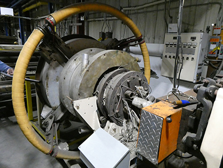 Used Davis Standard Blown Adhesive Bubble Line | Margot Machinery