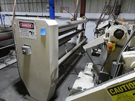 Used Davis Standard Blown Adhesive Bubble Line | Margot Machinery