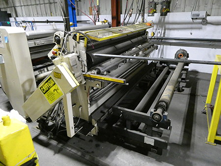 Used Davis Standard Blown Adhesive Bubble Line | Margot Machinery