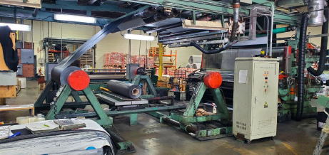 Used 136" Wolverine 4 Color Flexographic Stack Press | Margot Machinery
