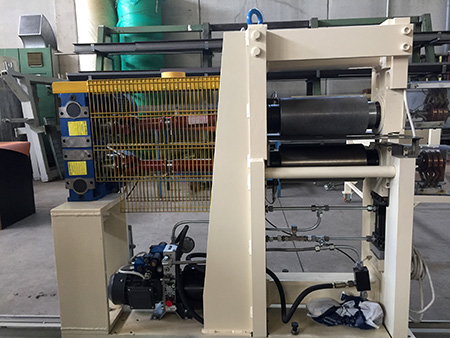 Used 450mm Custom Laboratory Calender Line | Margot Machinery