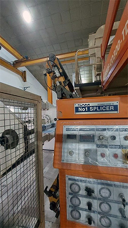 Used 1450mm Sung An Machinery Extrusion Coater Laminator | Margot Machinery