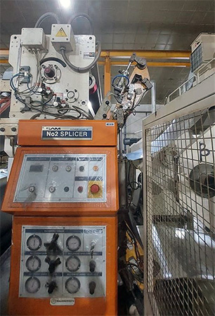 Used 1450mm Sung An Machinery Extrusion Coater Laminator | Margot Machinery