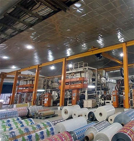 Used 1450mm Sung An Machinery Extrusion Coater Laminator | Margot Machinery