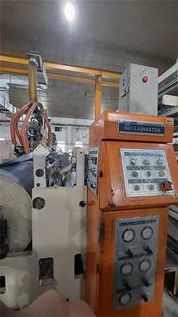 Used 1450mm Sung An Machinery Extrusion Coater Laminator | Margot Machinery