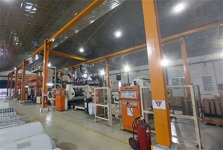 Used 1450mm Sung An Machinery Extrusion Coater Laminator