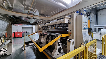 Used 2500mm Laem TR555 Duplex Center Slitter
