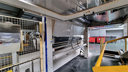 Used 2500mm Laem TR555 Duplex Center Slitter | Margot Machinery